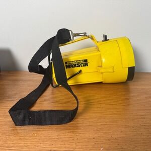 Brinkmann Maxstar Vintage Yellow Spotlight Flashlight Industrial Work Light